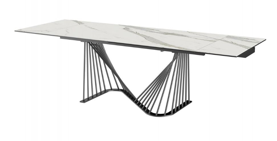 Whiteline Modern Living Roma Expandable Dining Table DT1633